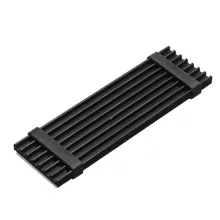 N80 NVME NGFF M.2 2280 диск PCIe SSD пассивное охлаждение; алюминий теплоотвод радиатор