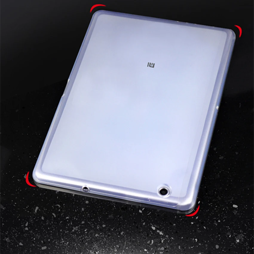 Официальный 1:1 случае mi Pad 4 mi Pad4 8,0 ''8 дюйма shell Мягкие TPU Ясно задняя крышка для xiaomi mi pad4 mi pad 4 Tablet
