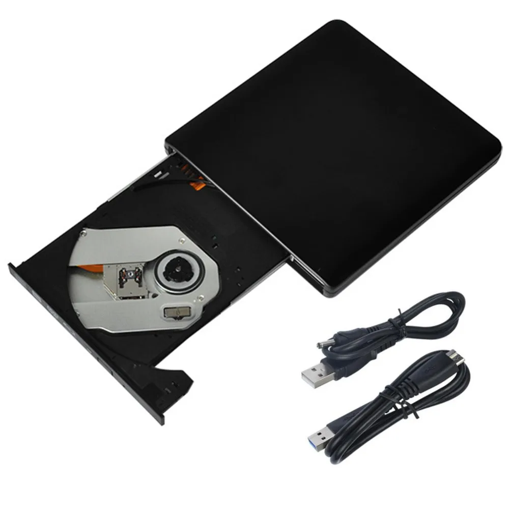 Внешний проигрыватель с USB 3 0 CD/DVD оптический привод DVD RW устройство для записи