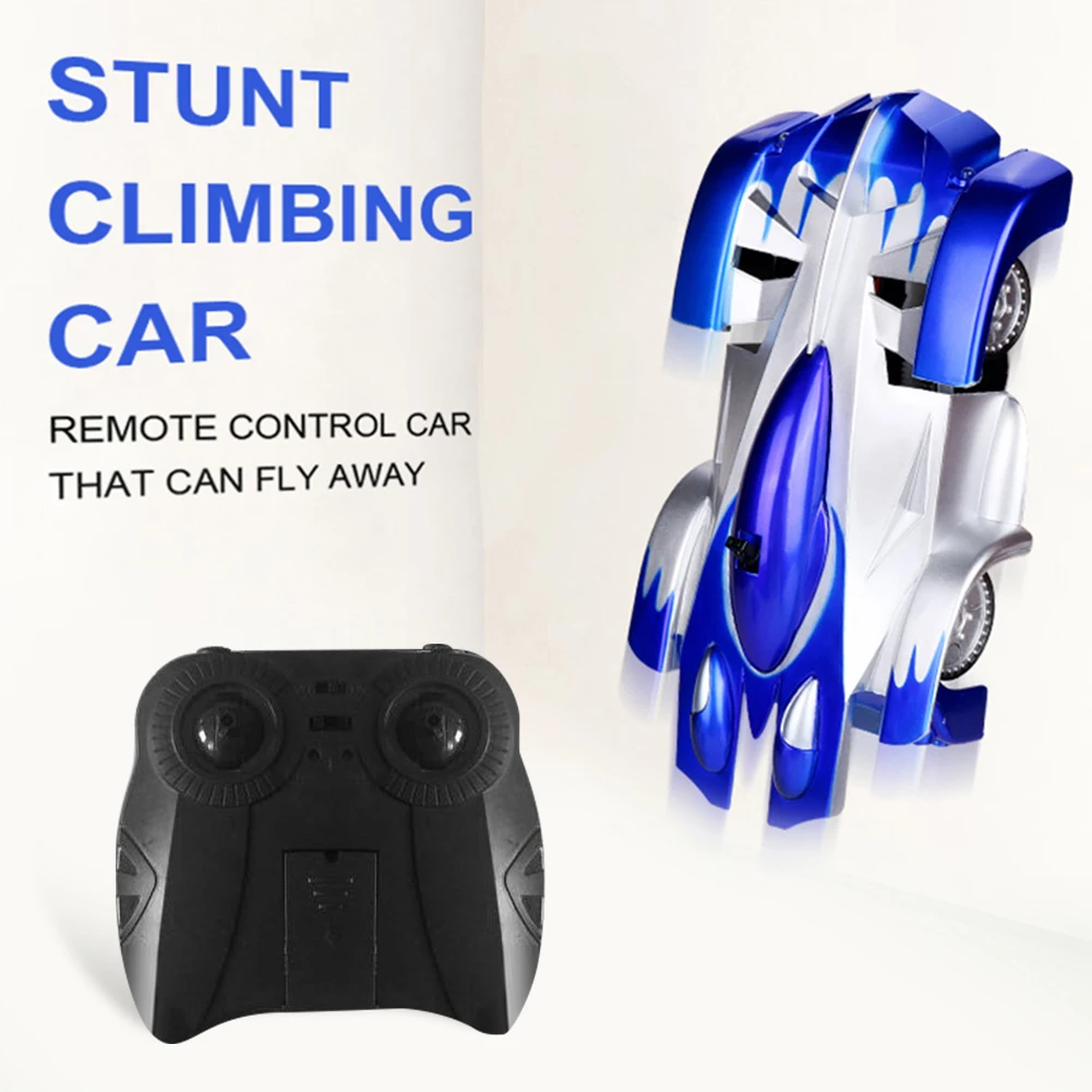 

Remote Control Wall Climbing RC Car with LED Lights 360 Degree Rotation Stunt Toys Antigravity Machine Wall Car Gift