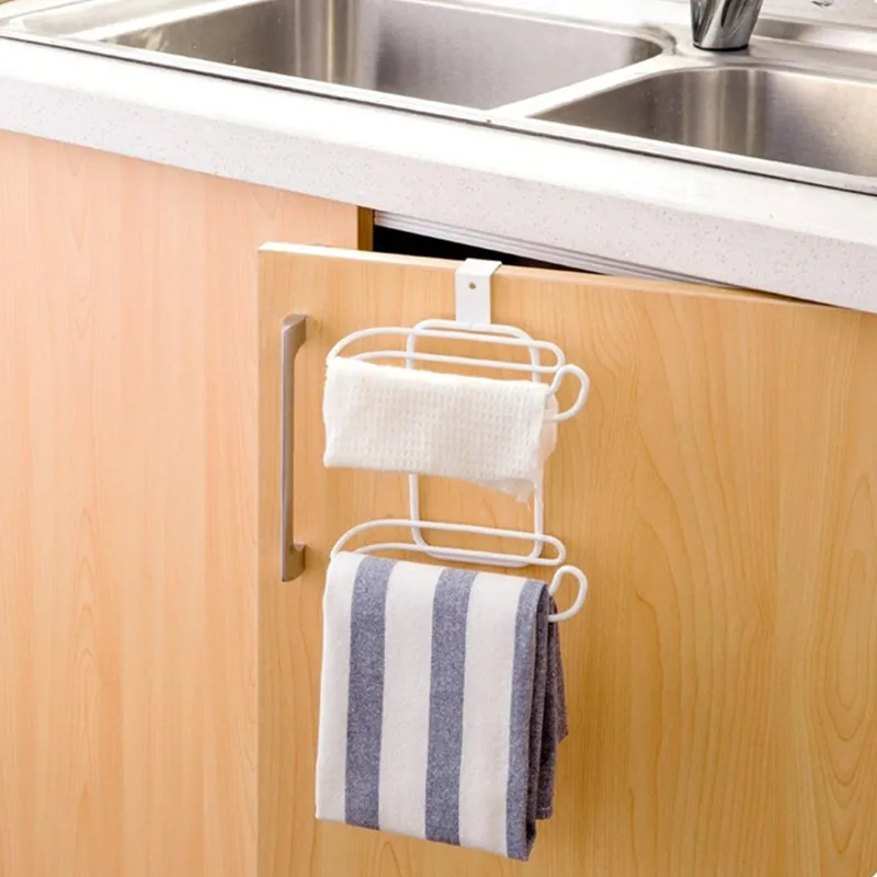 2 рулон туалетной Бумага держатель ткани Кухня Многофункциональный Бумага и Полотенца бурильщик с молния
