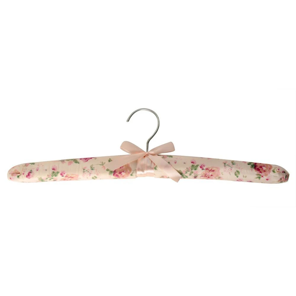 

LHBL 1 Set (5 pcs) Pastoral Floral Print Cotton Padded Cloth Hanger