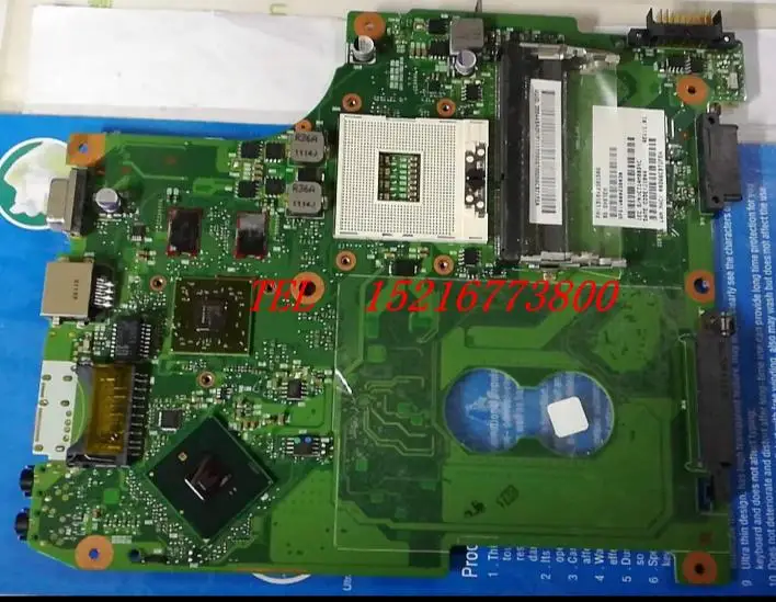 

C600 6050A2381501 V000238030 HM55 non-Integrated For laptop DDR3 Socket 989 45 warrant