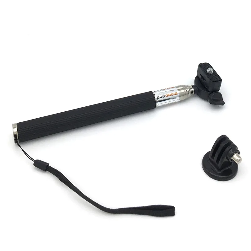 

Monopod Handheld Selfie Stick Tripod Mount Adapter For Go pro Hero 6 5 4 3+ SJCAM Xiaomi Yi 4k Gopro Session Action Sport Camera