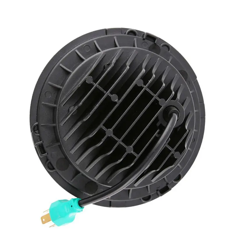 7inch LED headlight and LED fog light black3800