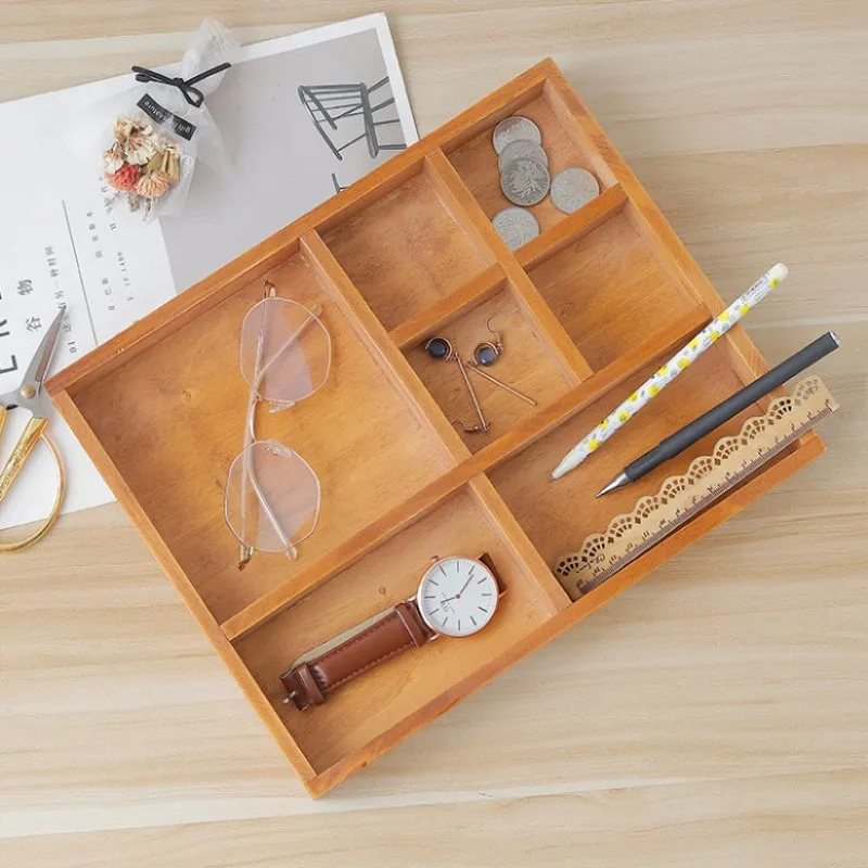 

Home Grocery Vintage Wooden Desktop Storage Box Home Small Things Old Storage Consolidation Wooden Box Home Decorations