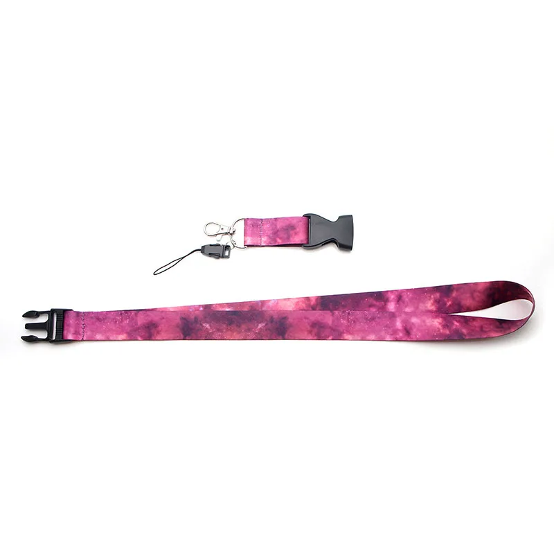 P2805 Dongmanli звездное ночное небо Талреп Бейдж ID Lanyards/веревка для мобильного телефона/брелок для ключей