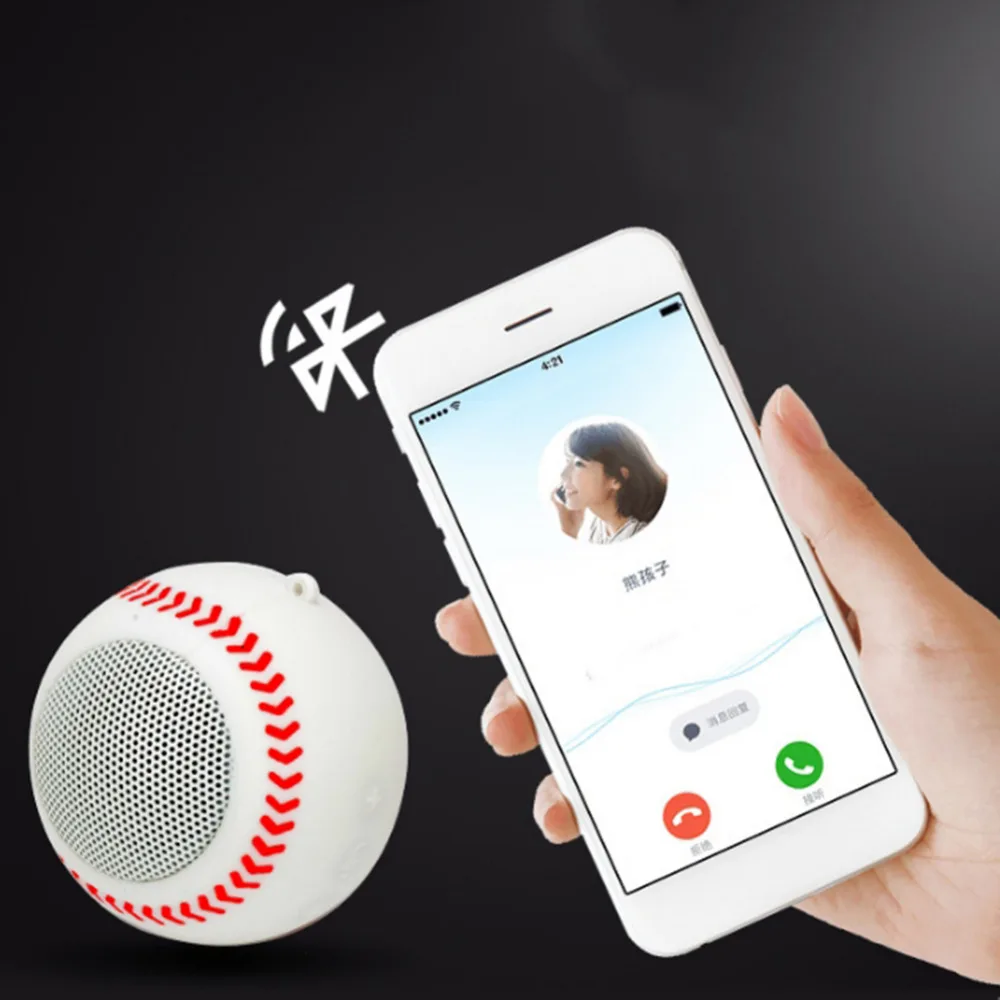 Портативная колонка Беспроводная Bluetooth карта подключенный динамик для мячей