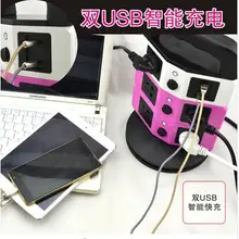 Smartlife USB AC Разъем питания вертикальный тип мультирозеточный 250 В Универсальный 8 розеток 2 usb порта индивидуальный переключатель Стандартный заземление