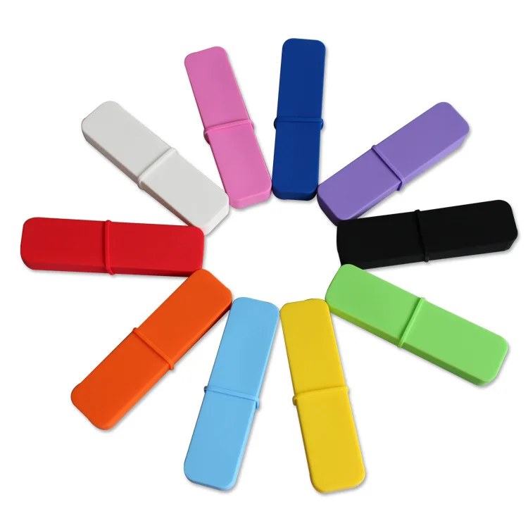 

2019 new simple fashion silicone pencil case creative birthday gift student gift pencil case