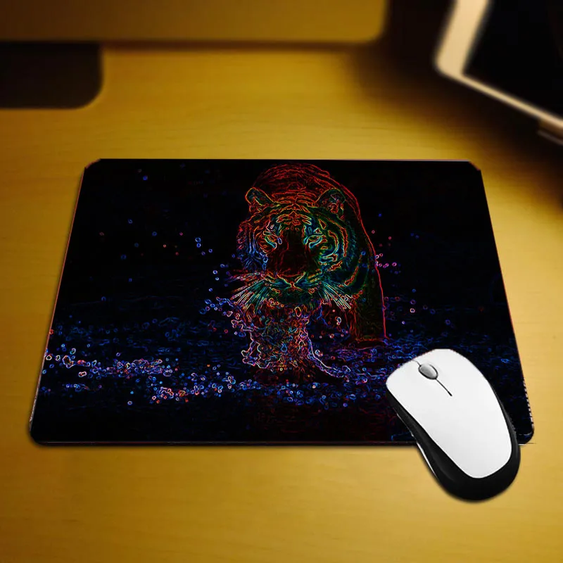 Mairuige All Kinds of Many Choose 3size Animals Tiger Pattern Mosepad Support Diy Design Pc Laptop Gaming Mouse Pads To Desktop