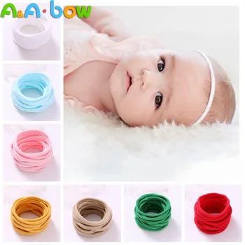 

1000pcs Super Soft Stretchy DIY Nylon Headbands Bulk Hair Bands One Size Fits All Newborns Infants Baby Girls Toddlers Ki