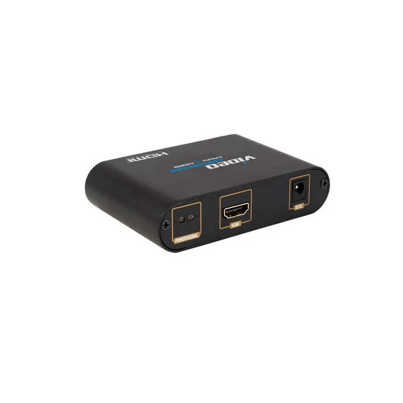 Новый компонент HD video YPbPr и аудио R/L к HDMI преобразователю 1080P с розничной цветной