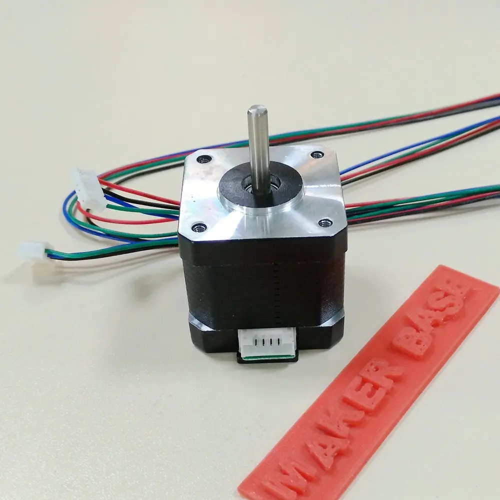 Makerbase MKS 4240 400 nema17 шаговый двигатель 3D части принтера 1A 40 мм 1.8C 0.4N низкий уровень