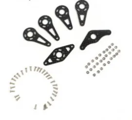 

Carbon Fiber Board Servo Arm Set for 50cc Plane
