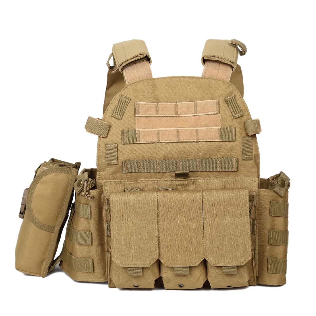 

WarGame Item Js-6094 Plate Carrier Modular Military Vest for Outdoor Airsoft Molle Protector Paintball Tactical Hunting Vest