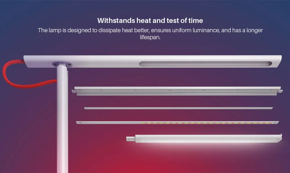 Xiaomi Mijia LED Smart Desk Lamp Table Lamps Desklight Eye protection 4 Lighting Modes App Control of Smart Phone (12)