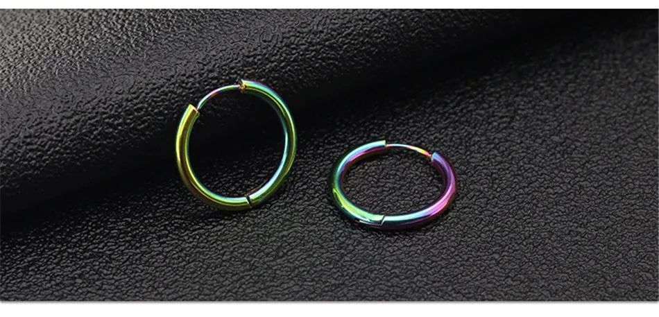 Ювелирные изделия, серьги-кольца, Женские Ювелирные изделия из нержавеющей стали, предотвращают аллергию, трендовые серебряные, розовые, золотые круглые серьги для мужчин, подарки
