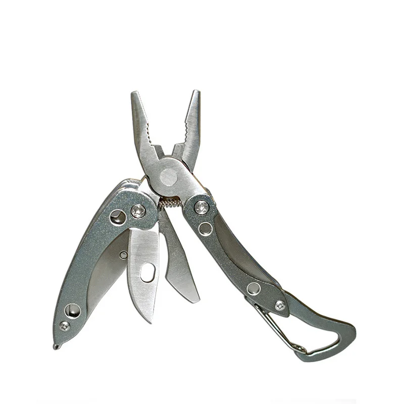 

1PC Outdoor Camping Folding Pliers EDC Multifunction Survival Equipment Tourism Portable Tools Clamp Stainless Steel Pincers