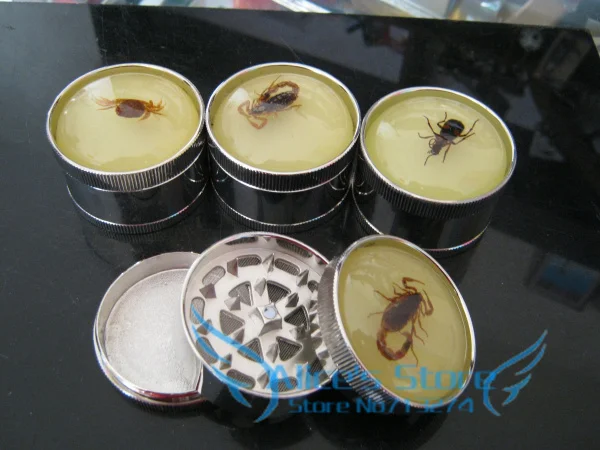 

Free shipping 1pcs(dia 5.3cm) 3-layer amber luminous Metal herb grinder Tobacco Grinder Machine Weed Smoking Pipe GR032