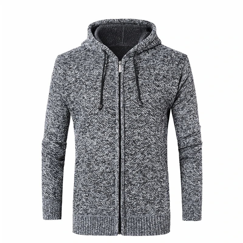 mens chunky cardigan with hood dress shirts
