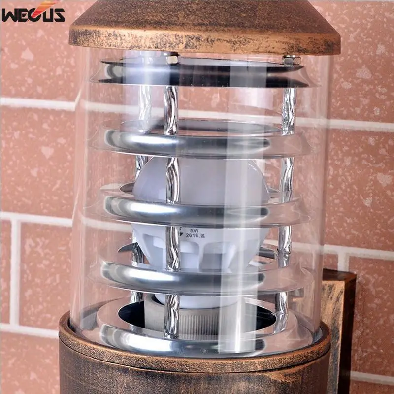 Outdoor waterproof wall lamp, modern simple bedside bathroom balcony corridor outdoor wall lamp,HDS-20-3/4