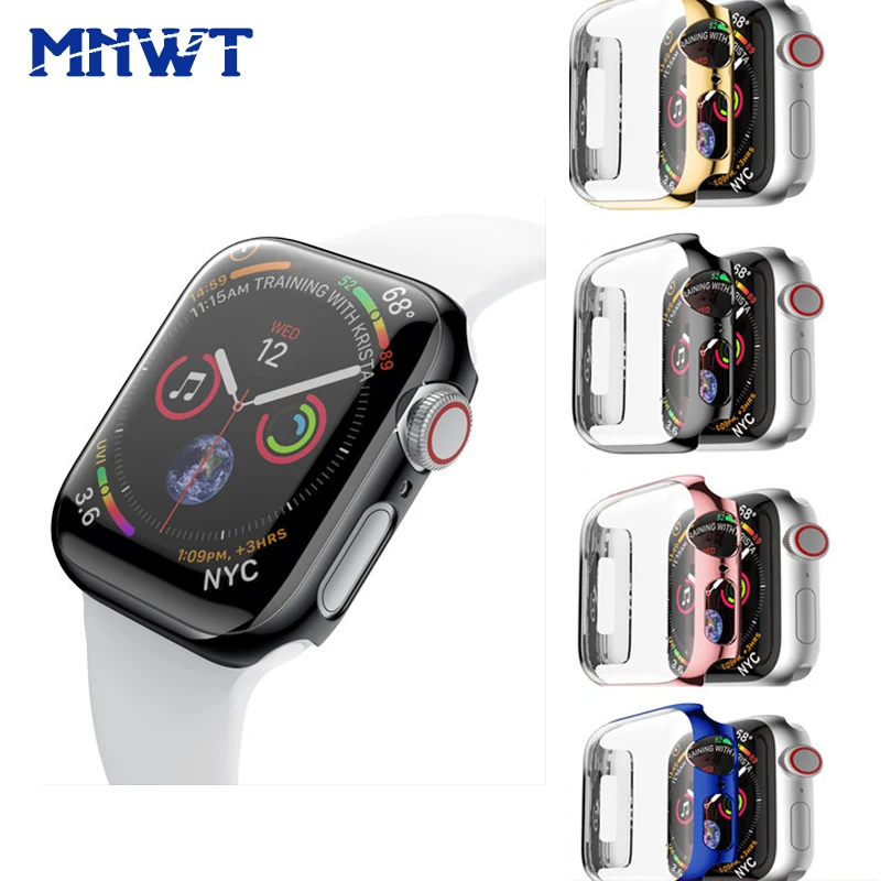 

MNWT Case for Apple Watches Series 3 Ultra-thin PC Hard Shell 38mm/42mm Cover Frame Full Protection For iWatch Watch Accessories