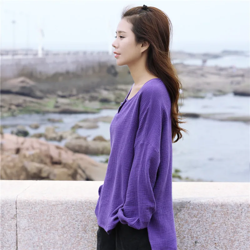 

Blusas Femininas 2019 Spring Women Blouses O-Neck Cotton Linen Shirt Women Tops plus size Clothing Camisas Femenina 4xl 5xl 6xl