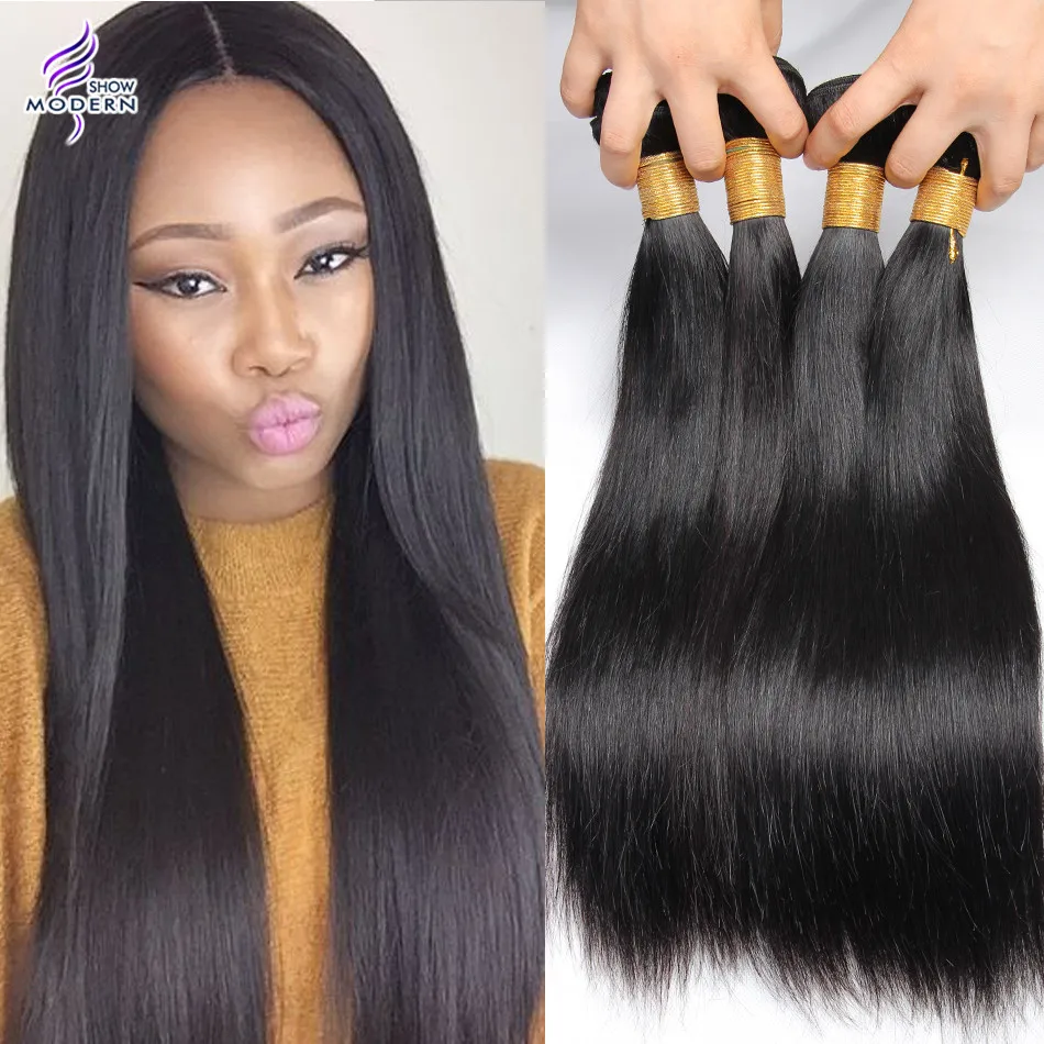 Buy Brazilian Straight Virgin Hair Weave 4 Bundles