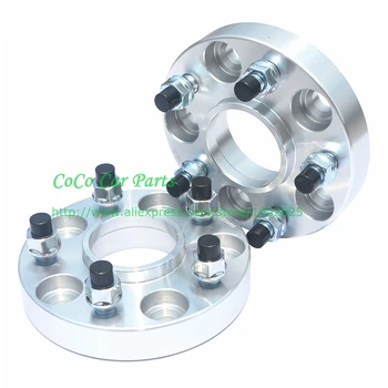 

2pcs 25mm (1") 5x114.3 HUBCENTRIC Wheel Spacers | 67.1 | 12x1.5 | for Mitsubishi Lancer EVO