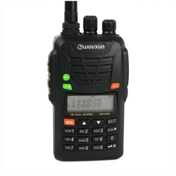 Двухдиапазонная 136 174 МГц и 400 470 профессиональная рация 5 Вт|walkie talkie|wouxun kgwouxun kg-uv6d |