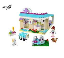 Mylb Vet Clinic строительные блоки наборы Diy кирпичи развивающие Фигурки игрушки Совместимые друзья для девочек
