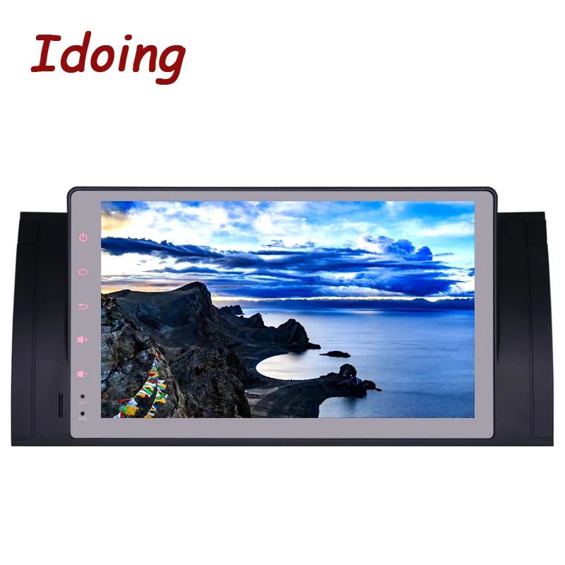 Top Idoing Android 9.0 4G+32G 8Core 2Din Steering-Wheel For BMW E39/38/53 Car Multimedia GPS Player Fast Boot TV 1080P HDP 3G Dangle 4