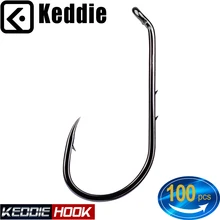 100 шт./партия, большие одинарные крючки, высокие крючки из углеродистой стали, большие рыболовные крючки с размером 1#-6/0#, рыболовные крючки