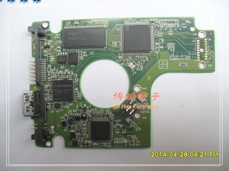 

PCB logic board 2060-771737-000 REV A/P1 for WD 2.5 USB hard drive repair data recovery WD3200BMVW 2060-771737-000