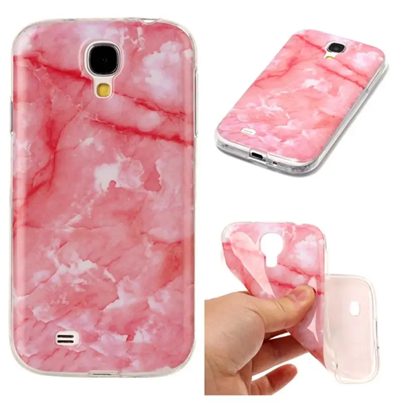 For GALAXY S4/I9500 5.0'' Marble Silicone Soft TPU Case Stylish Cute Unique Phone Back Cover Cases Girls Coque Samsung S4 |