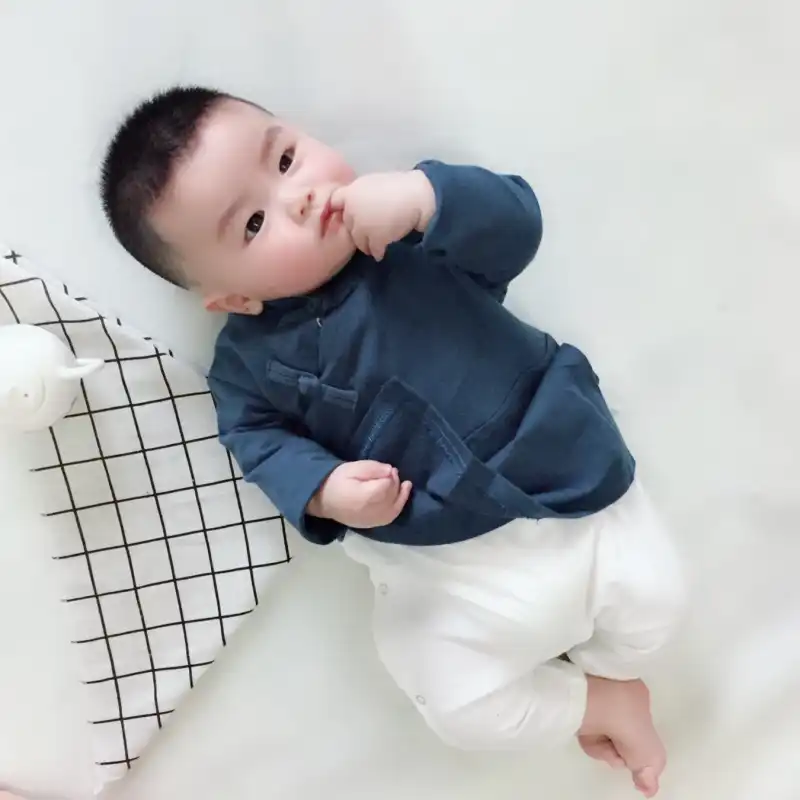 Baby Rompers Girls Romper Baby Boy Clothes Long Sleeve Chinese Baby Clothes Toddler Solid Cotton Overalls Infant Jumpsuit Bebes Rompers Aliexpress