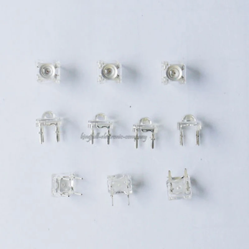 10PCS F5 Piranha 5mm LED Rot Super Bright Light Emitting Diode Round Head