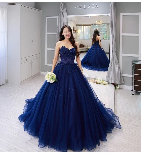 prom dresses 2019 blue