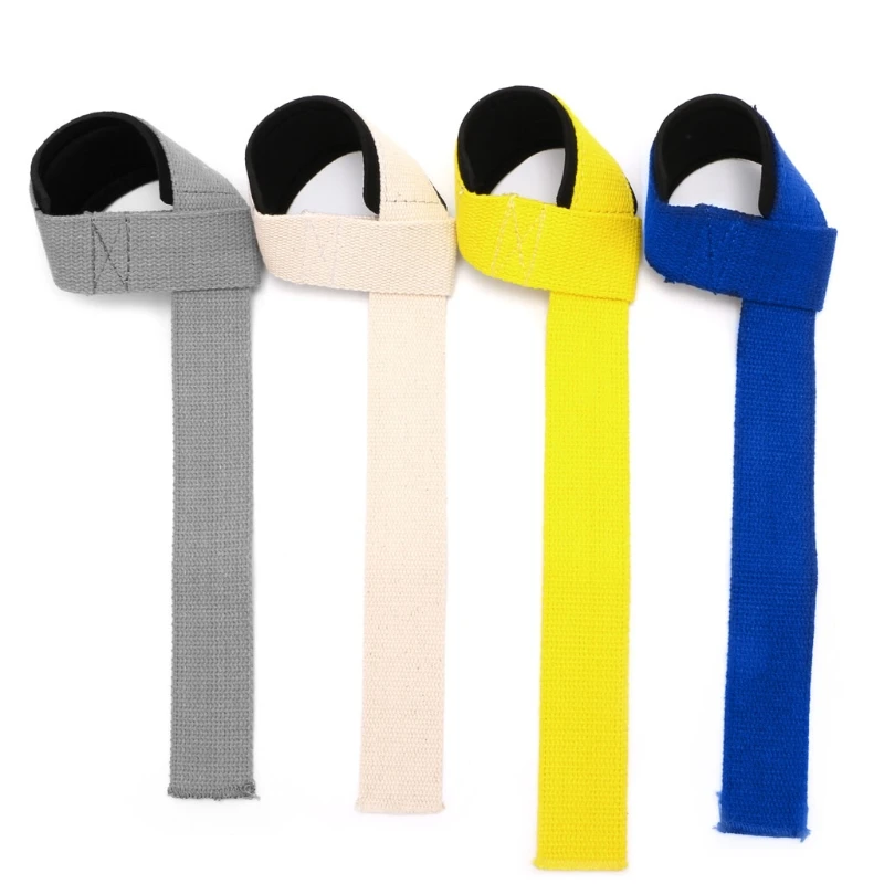 

New 55cmx12cm Cotton Blend+SBR Pro Gym Training Hand Wraps Wrist Strap Support Power band