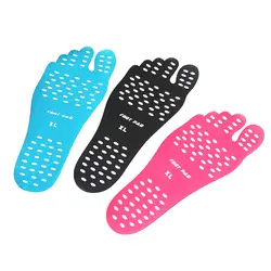 3 пары Лидер продаж 2018 гипоаллергенный клей ноги Pad Stick на противоскользящей подошвой, купить лучшие Nakefit Стикеры обувь дропшиппинг