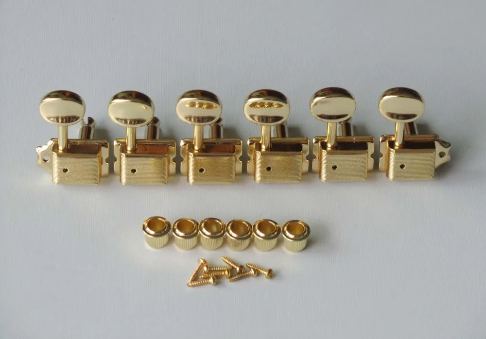 

Gold Strat/Tele Vintage Style Guitar Tuning Keys Guitar Tuners Machine Heads