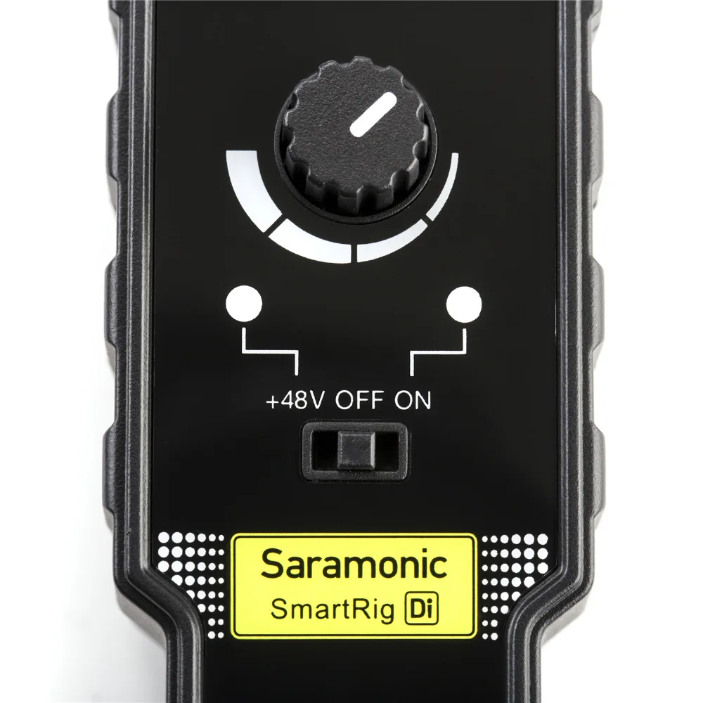 Saramonic SmartRig-Di XLR микрофон мм и 6,3 мм гитарный интерфейс с Apple MFi Сертифицированный разъем Lightning для iPhone 7 s 8 X