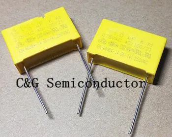 

10pcs 1uF/275VAC K 1uf 105 275V AC X2 Polyproplene safety capacitor