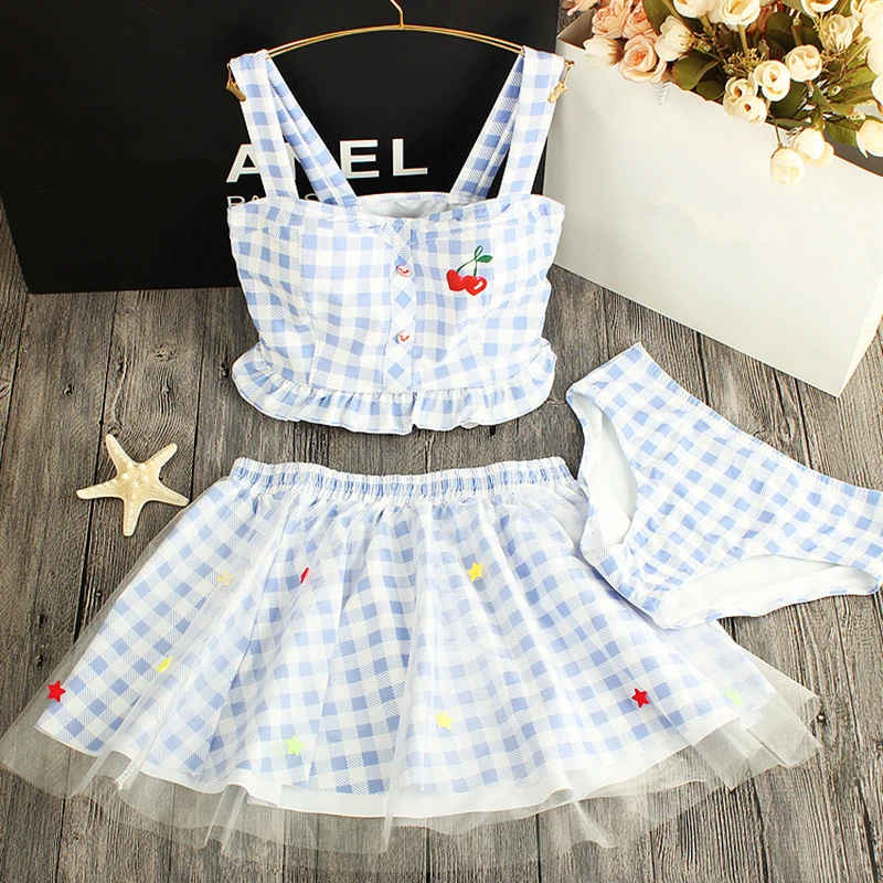 

STAERK Top Cotton 2018 Genuine New Maillot Bain Femme Women Skirt Polyester Swimwear Sexy Bikinis Set Swim Wear Tankini