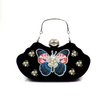 Форма персика велюровая вечерняя сумочка-клатч с бриллиантами женская вечерняя сумочка с кристаллами маленькие сумки на плечо для свадьбы