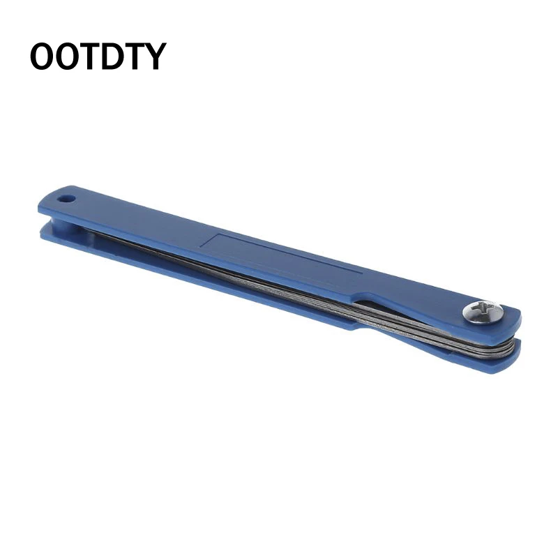 

1Pc High Quality Stainless Steel Feeler Gauge 14 Blade Thickness Gap Metric Filler Measure Tool Car Repair Tool