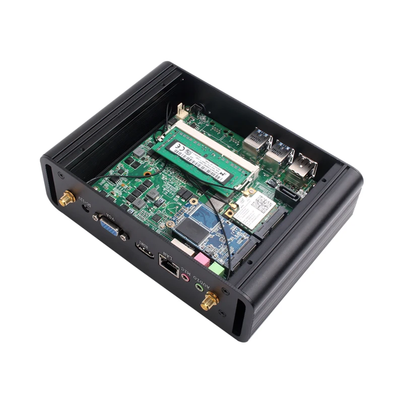  XCY Mini PC Intel Core i7 5500U i5 5200U i3 5005U Micro Computer Gaming PC HTPC TV BOX HDMI VGA 300