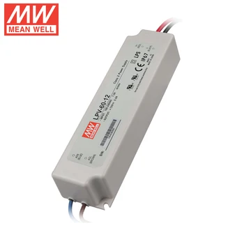 

Taiwan Mean Well power LPV-60-12 60W 12V5A waterproof LED lighting billboard IP67 constant
