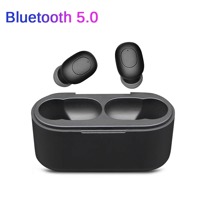 

Bluetooth Earphones 5.0 TWS Mini Wireless Headset Wireless Earbuds Waterproof In-ear with charging box Sports Earbuds Gaming